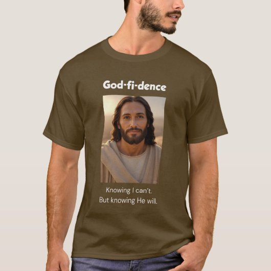 God-fi-dence T-shirt (Voorkant)