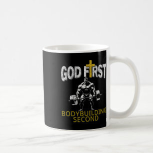 God First Bodybuilding Tweede Christelijke Gym Wor Koffiemok
