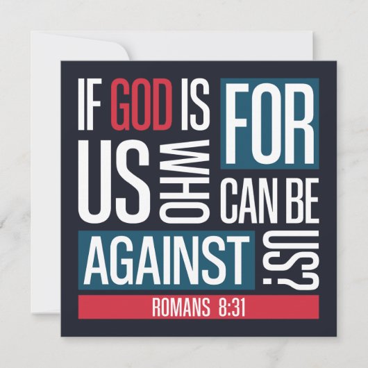 God for us (Voorkant)