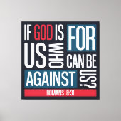 God for us canvas afdruk (Voorkant)