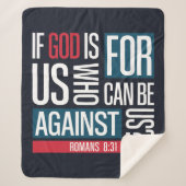 God for us sherpa deken (Voorkant)