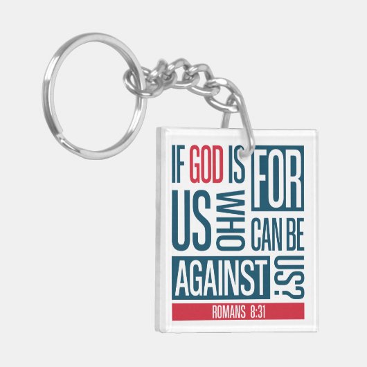 God for us sleutelhanger (Voorkant Links)