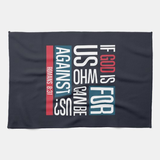 God for us theedoek (Horizontaal)