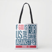 God for us tote bag (Voorkant)