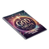 God forever Spiral Photo Notitieboek (Rechterzijde)