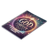 God forever Spiral Photo Notitieboek (Linkerzijde)