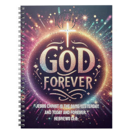 God forever Spiral Photo Notitieboek