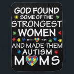 God Found Some Strongest Women Autism Mom Inbakerdoek<br><div class="desc">God Found Some Strongest Women Autism Mom</div>