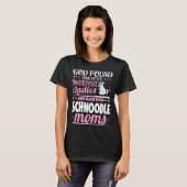 God Found Sweetest Ladies Made Them Schnoodle Moms T-shirt (Voorkant volledig)