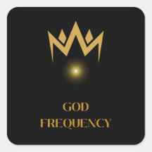 GOD FREQUENTIE Sticker