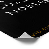 God gaf ASL aan doven (36 x 24 inch) Poster (Hoek)