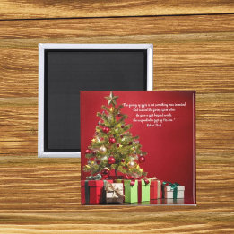 God gaf het grootste cadeau van alles, zijn zoon M Magneet