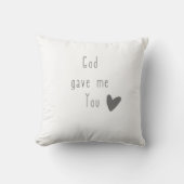 God gaf me jou Sierkussen (Voorkant)