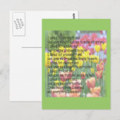 God gaf me kracht briefkaart (Voorkant / Achterkant)