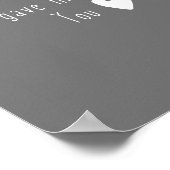 God gaf me Poster en Prints (Hoek)