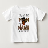 God gaf me twee titels, mam Nana Leopard Black (Voorkant)