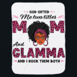 God gaf me twee titels: mama en Glamma Inbakerdoek<br><div class="desc">God gaf me twee titels: mama en Glamma</div>