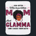 God gaf me twee titels: mama en Glamma Inbakerdoek<br><div class="desc">God gaf me twee titels: mama en Glamma</div>