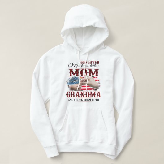 God gaf me twee titels: moeder en Shirt (Design voorkant)