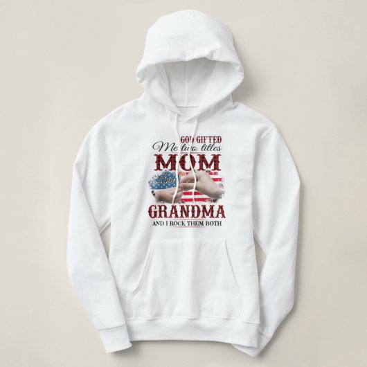 God gaf me twee titels: moeder en Shirt (Design voorkant)
