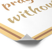 God gaf ons Muziek Inspirerend Citaat Poster (Hoek)