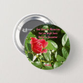 God gaf ons Rozen Alzheimer's Button (Voorkant /achterkant)