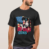 ''God Gals Guns'' American Style T-shirt (Voorkant)