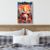 God Ganesha beeld Canvas Afdruk (Insitu (Slaapkamer))