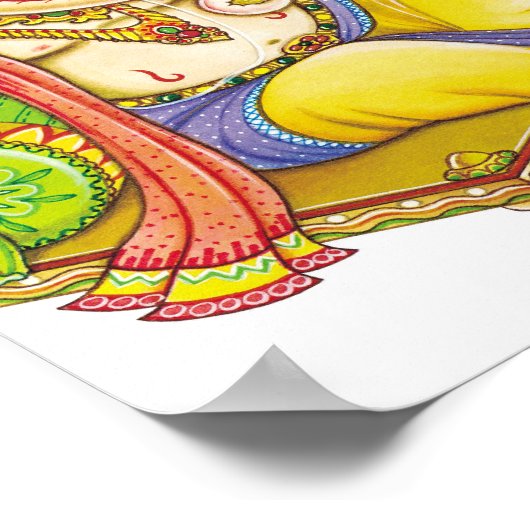 God Ganesha, Lord Ganesh Poster (Hoek)