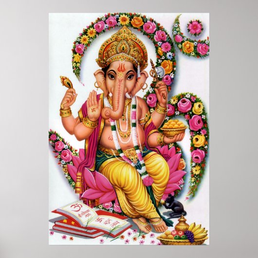 God Ganesha Poster (Voorkant)