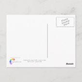 God Ganesha standbeeld Briefkaart (Achterkant)