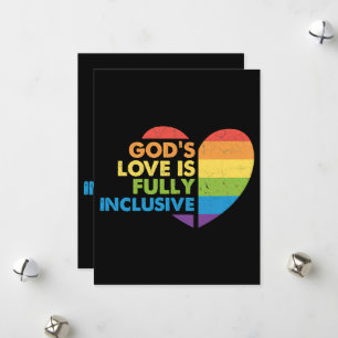 God Gay Christelijk Lgbt Feestdagenkaart