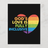 God Gay Christelijk Lgbt Flyer (Achterkant)