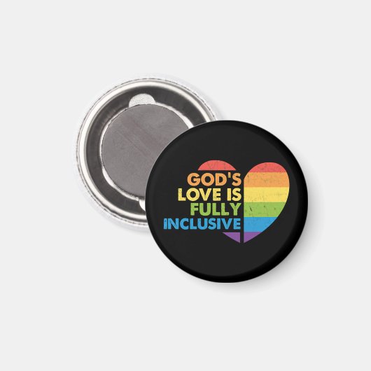 God Gay Christelijk Lgbt Magneet (Voorkant / Achterkant)