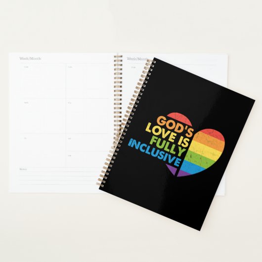God Gay Christelijk Lgbt Planner (Display)