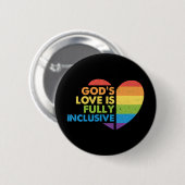 God Gay Christelijk Lgbt Ronde Button 5,7 Cm (Voorkant /achterkant)