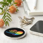 God Gay Christelijk Lgbt Sleutelhanger (Zijkant)