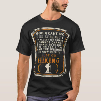 god geef me de eer om de dingen te accepteren i t-shirt