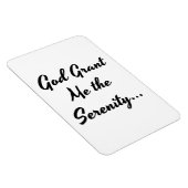 "God geef me de sereniteit..." frase Magneet (Rechterzijde)
