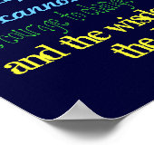 God, geef me de sereniteit, om het ding te accepte poster (Hoek)