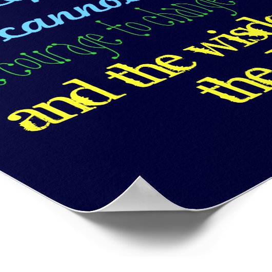 God, geef me de sereniteit, om het ding te accepte poster (Hoek)