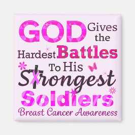 GOD geeft de moeilijkste gevechten Magneet