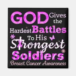 GOD geeft de moeilijkste gevechten Magneet