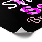 GOD geeft de moeilijkste gevechten Poster (Hoek)