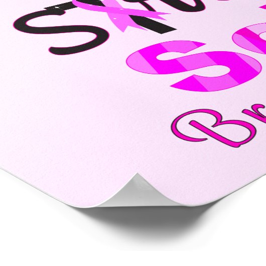 GOD geeft de moeilijkste gevechten Poster (Hoek)