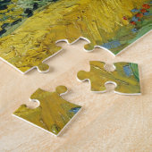 GOD geeft me de SERENITEIT in een kleurrijk landsc Legpuzzel (Zijkant)