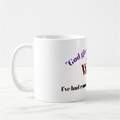 God geeft me geduld koffiemok (Links)