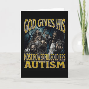God Geeft Zijn Krachtigste Autisme Grappig Harde S Kaart