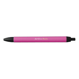 God-gegeven dromen mooi roze pen