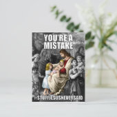 God gelooft in jou (SJNS) Briefkaart (Staand voorkant)